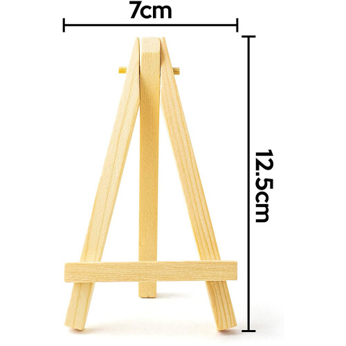 25 stycken mini 13 cm trästaffli. Visitkort, displayfoton 1