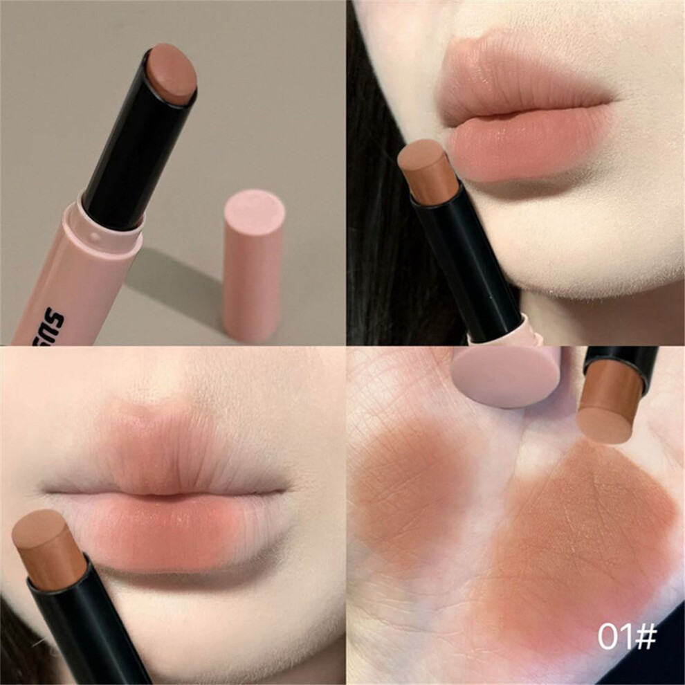 (Type#1) Sususky Pink Lily Glass Lipstick Matte Soft Mist Mirror Water Light Korean-image-OPC-PKDRWT7-NEW