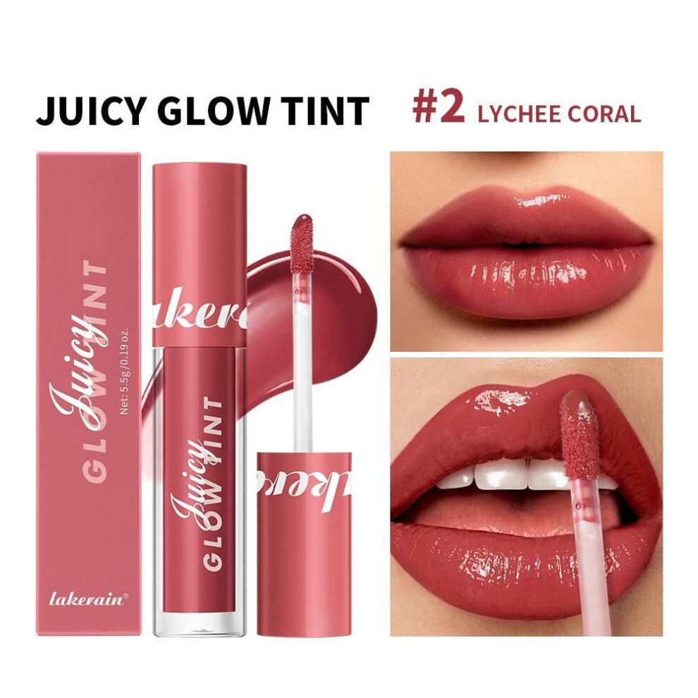 (Type#2) Lakerain Juice Mirror Water Gloss Lip Glaze Does Not Fade Delicate Long-lasting-image-OPC-PKDRXGW-NEW