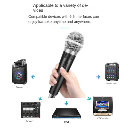 MIC Handheld Dynamisch Bedraad Dynamisch Heldere Stem 2