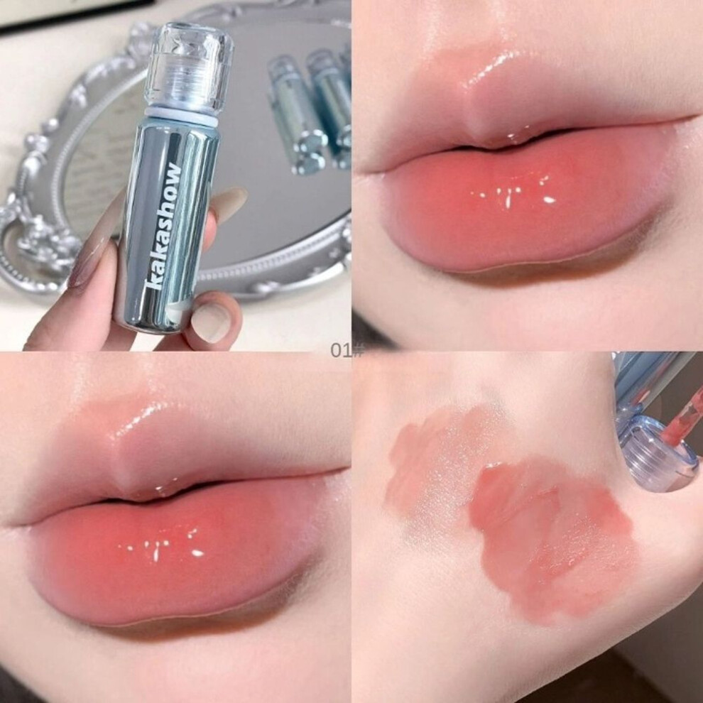 (Type#1) Kakashow Focusing Lock Color Lip Glaze Mirror Water Light Lipstick Does Not-image-OPC-PKDRX89-NEW