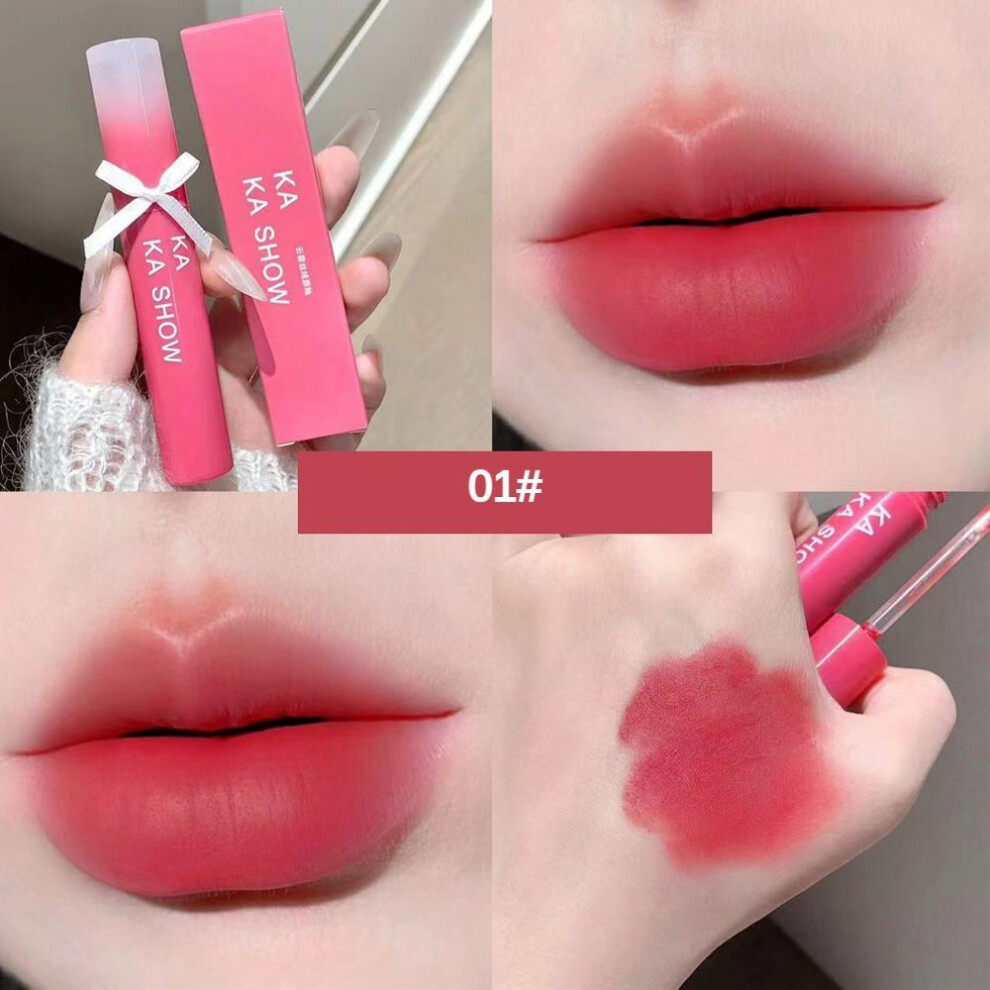 (Type#1) Kakashow Cloud Velvet Lip Glaze Matte Lipstick Non-stick Cup Daily Commute-image-OPC-PKDRXNC-NEW