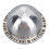 Wiederverwendbare silberne Kaffeekapsel 59mm, 50 Deckel 12