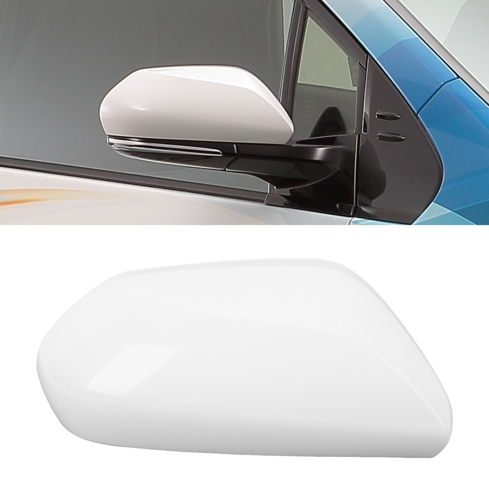 Prius Right Side Mirror Cover Plastic Cap Exterior Unpainted White 7901348509060