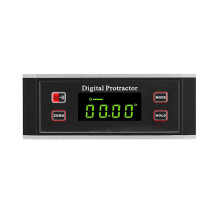 High Precision Angle Finder Protractor Inclinometer Level with LCD Display for Absolute and Relative Measurements