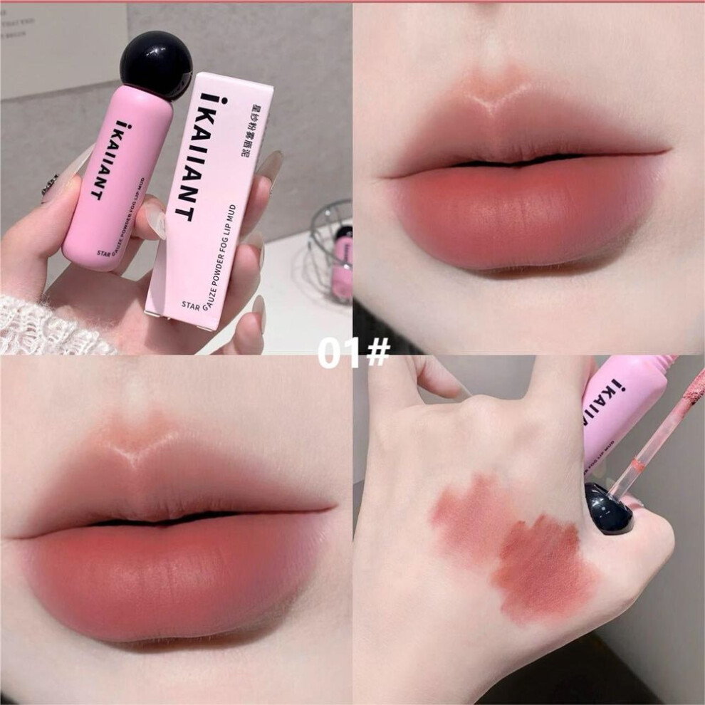 (Type#1) Kelandai Star Veil Pink Matte Lip Mud Long-lasting Makeup Color Matte Matte-image-OPC-PKDRYXY-NEW