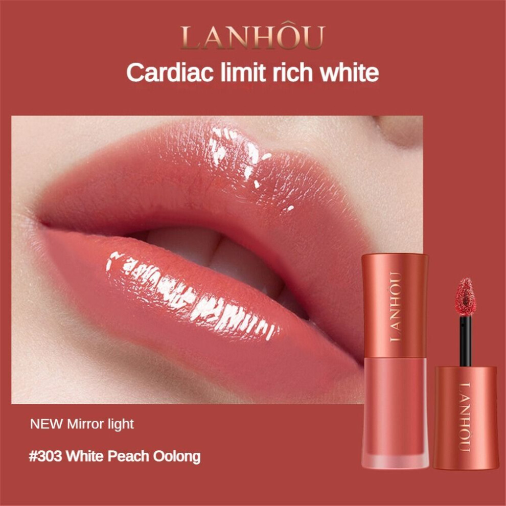 (Type#2) Lanhou Air Mirror Water Glaze Lip Glaze Lasting Whitening Moisturizing Cup No-image-OPC-PKDRZ7C-NEW