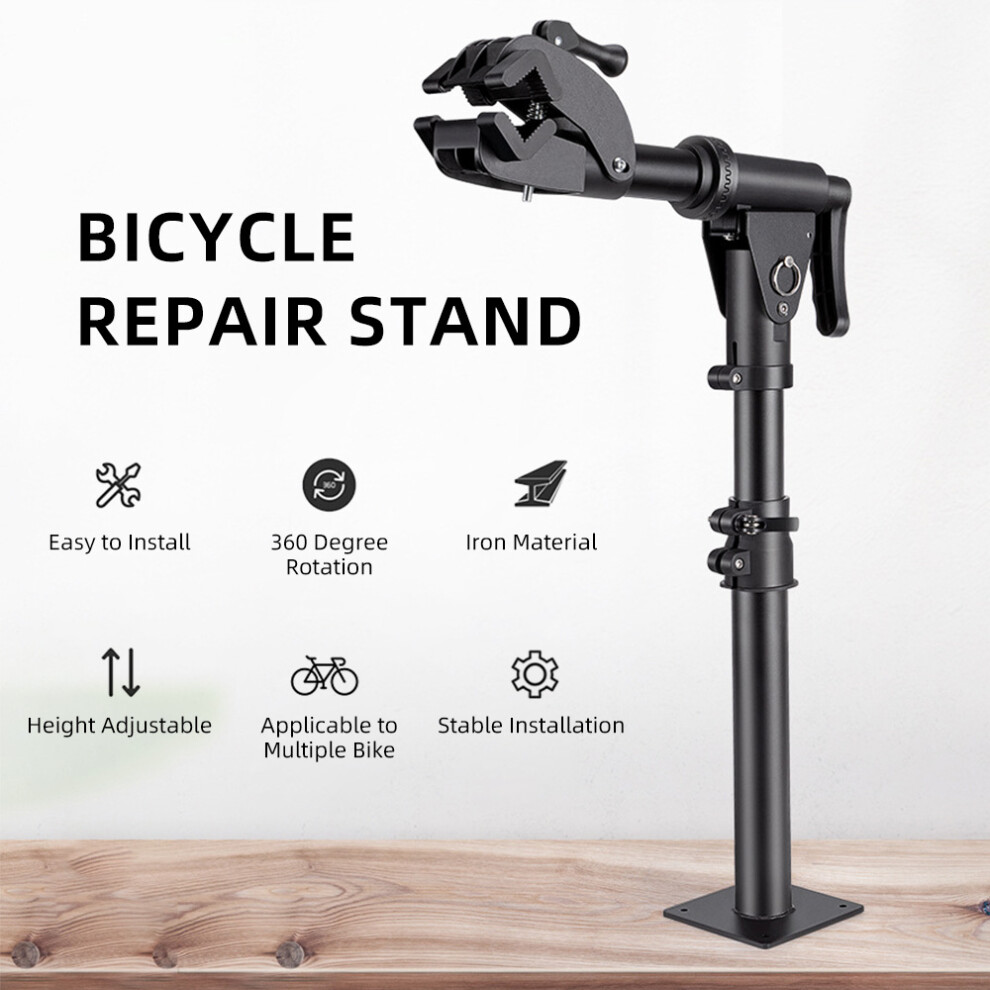 Foldable Adjustable Bike Repair Stand for Mountain & Road Bikes, 60-86cm-image-OPC-PKDRZKY-NEW