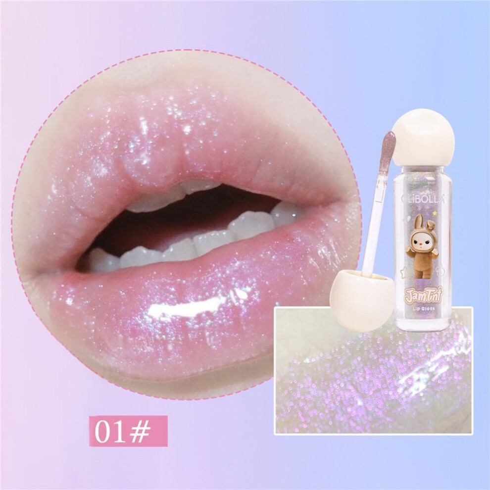 (Type#1) Olibolla Shimmering Lip Glaze Lasting, Delicate And Smooth Shimmering Lip Glaze-image-OPC-PKDRZM2-NEW
