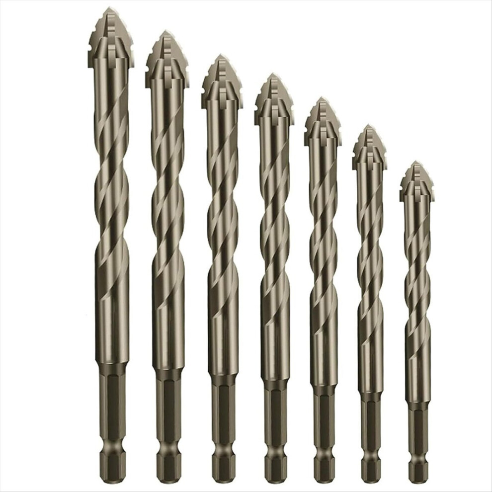 Four-Flute Sawtooth Eccentric Drill Bit, 4851886130550