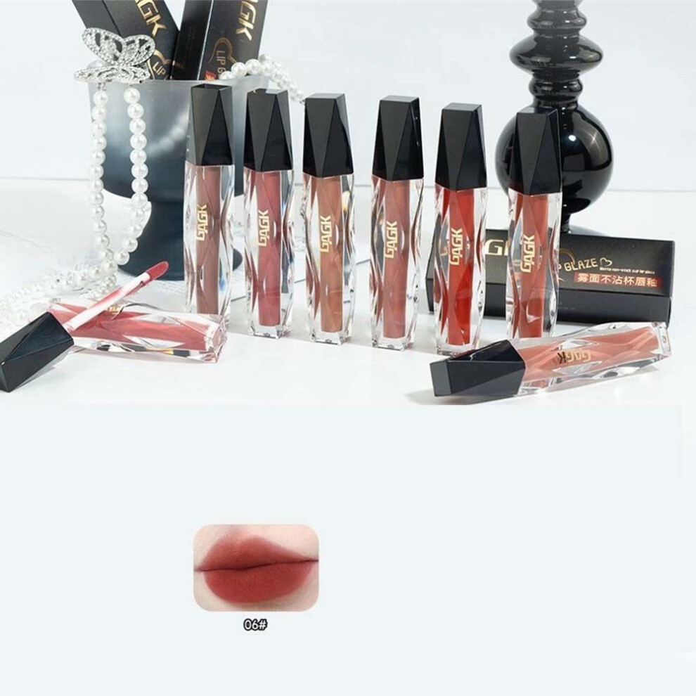 (Type#6) Gagk New Matte Non-stick Cup Lip Glaze Velvet Matte Lip Mud Is Not Easy To Fade-image-OPC-PKDS5JS-NEW