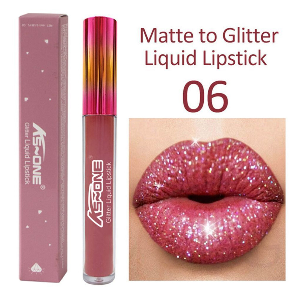 (Type#6) Ksone Single Lip Gloss Set Lip Glaze Matte Pearlescent Non-stick Cup Lip Glaze-image-OPC-PKDS6FH-NEW