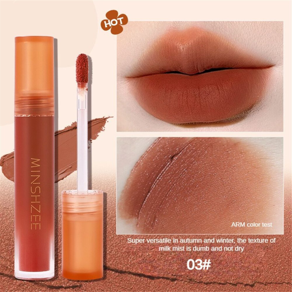 (Type#3) Mingxizhi Mousse Lip Mud Lipstick Does Not Fade, Smooth And Delicate Matte-image-OPC-PKDS6WF-NEW