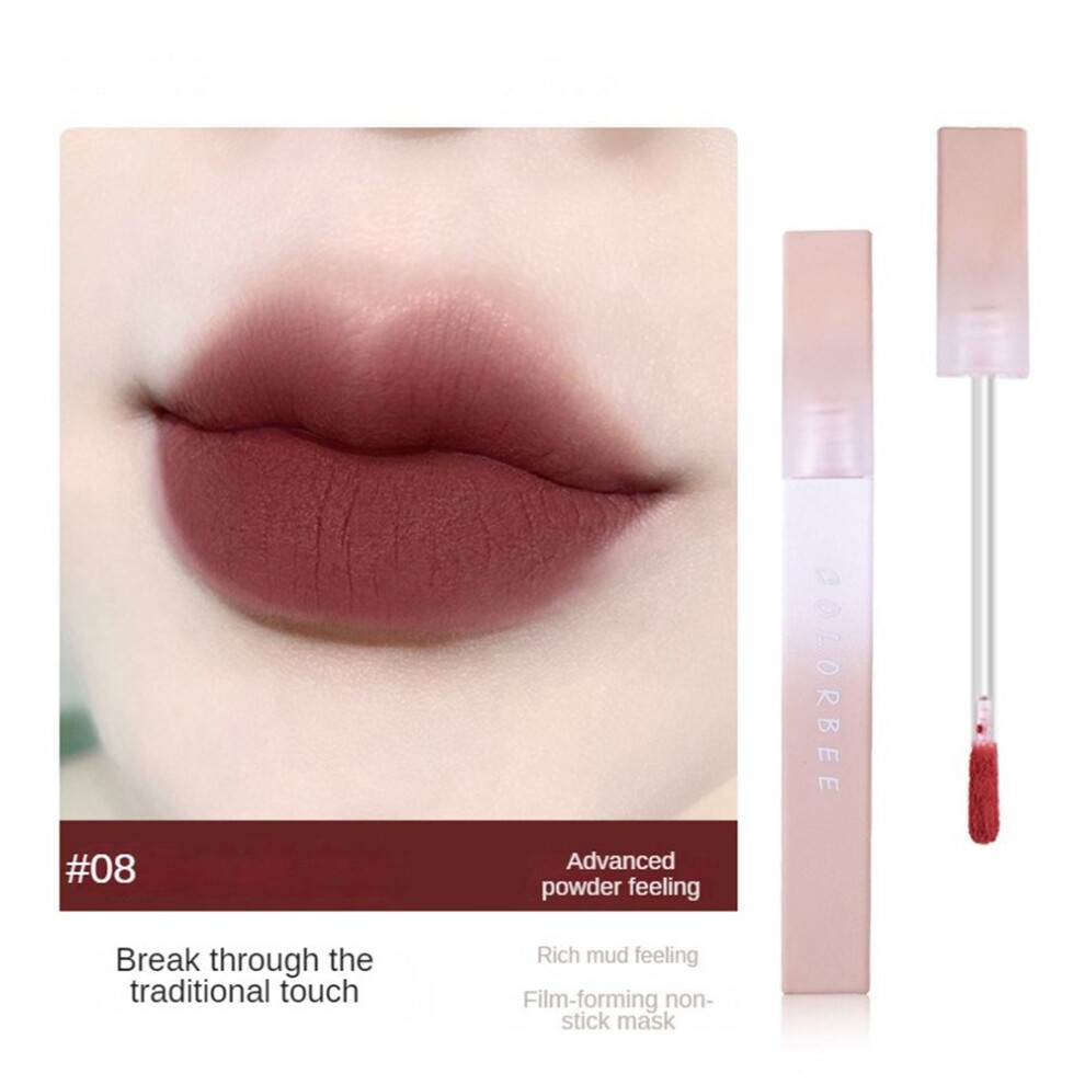 (Type#1) Colorbee Lip Mud Matte Velvet Matte Lip Glaze Is Not Easy To Fade Dragon Fruit-image-OPC-PKDS7DT-NEW