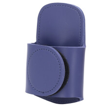 Portable PU Leather Stethoscope Belt Clip for Clinicians, Blue