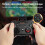 Schwarz 2,4G/BT-Controller 400 mAh 16x10,5x5,8 cm 8