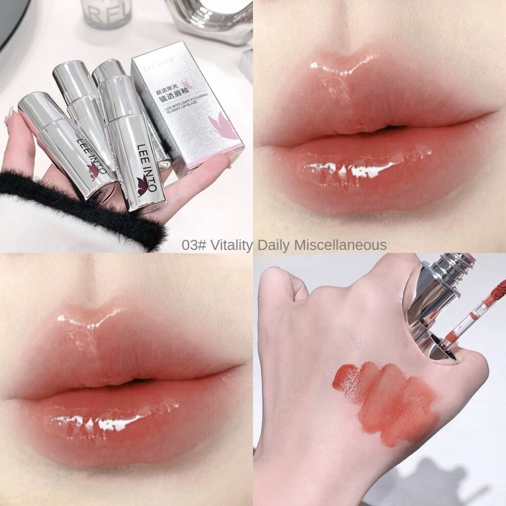 (Type#3) Leeinto Shimmering Mirror Lip Glaze Mirror Water Glass Lip Glaze Long-lasting-image-OPC-PKDS7QJ-NEW