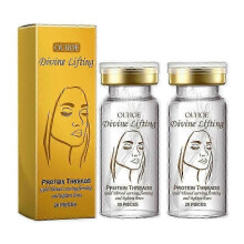 2pcs Anti-wrinkle Gold Protein Line No Needle Collagen Face Lifting Thread Absorbable Firming Anti-Aging Fade Fine Line