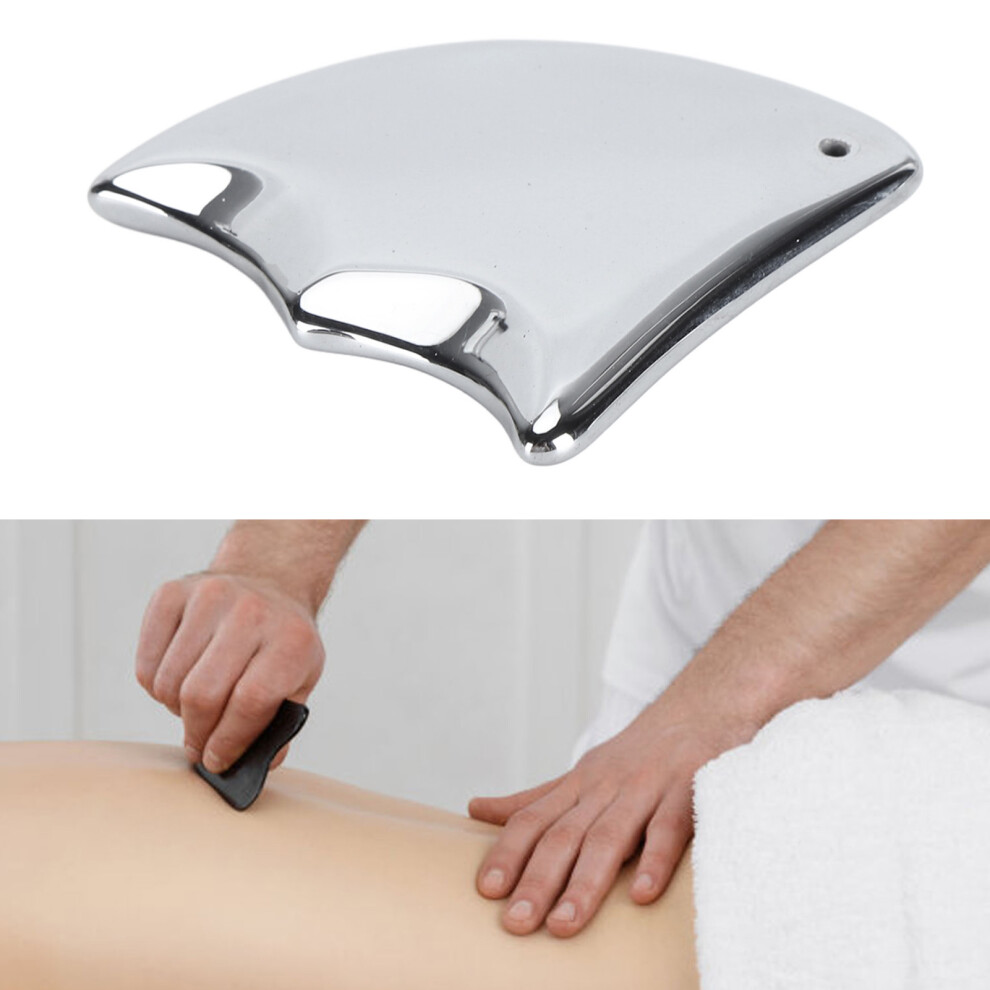 43x40x5mm Terahertz Fish Tail Gua Sha Tool for Lymphatic Drainage & Skin Tightening