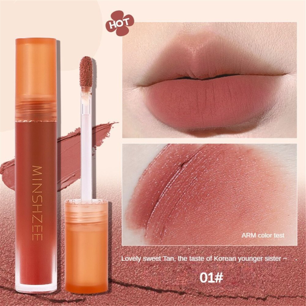 (Type#1) Mingxizhi Mousse Lip Mud Lipstick Does Not Fade, Smooth And Delicate Matte-image-OPC-PKDS9VY-NEW