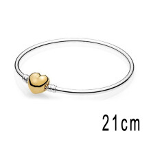 (6) All Have Logo 1:1 Round Buckle Bracelet DIY Couple Bracelet High Quality Jewelry Accessories Valentine's Day Surprise Gift