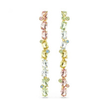 (Earring-2) Original Colored Candy Crystal High Quality Jewelry Sets Adjustable Irregular Ring Drawstring Swar Necklace Exquisite Gift For Women