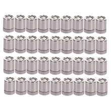 36 stk. miniaturelys til dukkehus (varm hvid)