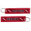 Stylish Polyester Diving Sign Keychain Waterproof Embroidered 5