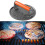 Cast Iron Burger Press with Ergonomic Wood Handle Patty Maker 5