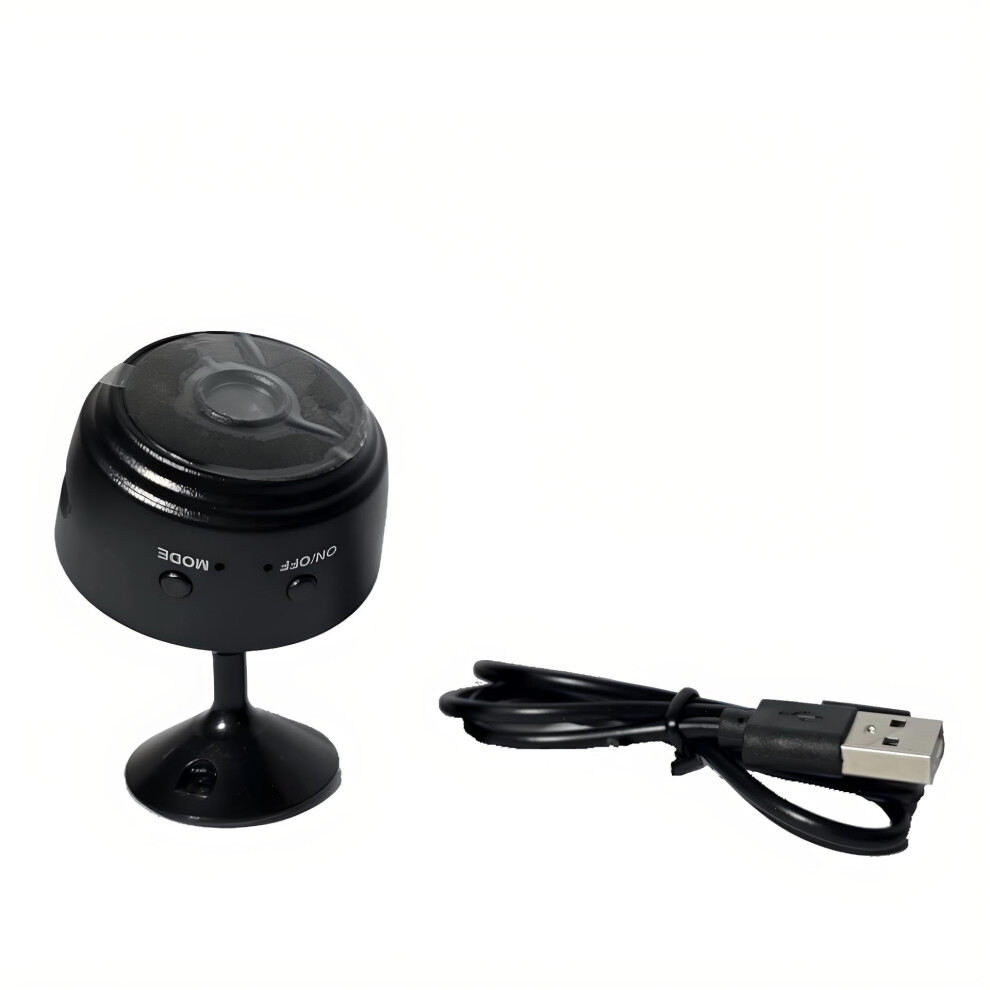 A9 Mini Wireless Camera 1080P Hd With Motion Detection Night Vision And Pan-Tilt Control In Black 9084446824308