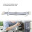 ARGB GPU Power Cable 2x8 Pin White Extension Kit with 5V 3Pin Sync 3