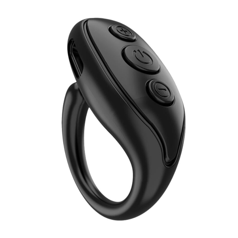 Fingertip Remote Scrolling Selfie Turner Bluetooth Camera Shutter Button X9k5 Compatible With Tiktok Black 9084446824391