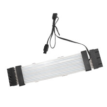 24 Pin RGB PSU Extension 9.5in Length 18AWG 5V 3 Pin E ATX Compatible