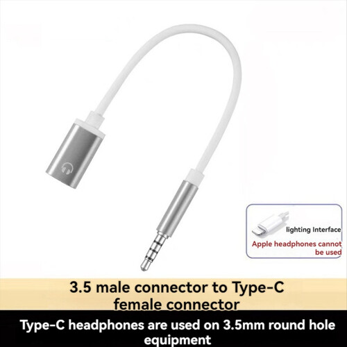 Audio kabel 3,5mm samec-type C samice, C 1