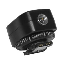 TF334 Flashing Hot Shoe Sync Adapter with PC Sync Port for Sony A7S A7SII A7R A7RII Camera Hotshoe Converter