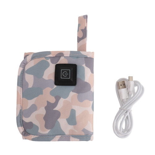 USB-Milchwärmer-Tasche mit konstanter Temperatur Grau/Weiß 1