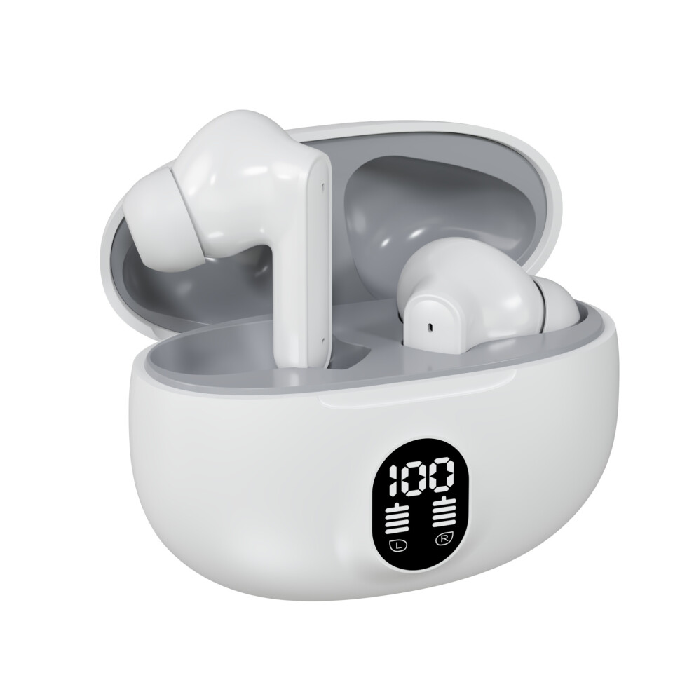 (S510ï¼Whiteï¼) The New F9-5C Bluetooth Headphones M10 Yd03 Gaming And Sports Tws Wireless Mini In-Ear M90 White 6932385189572
