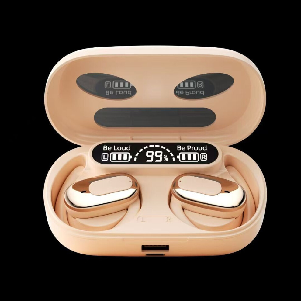 (B19 Skin Color) The New F9-5C Bluetooth Headphones M10 Yd03 Gaming And Sports Tws Wireless Mini In-Ear M90 6932385188933