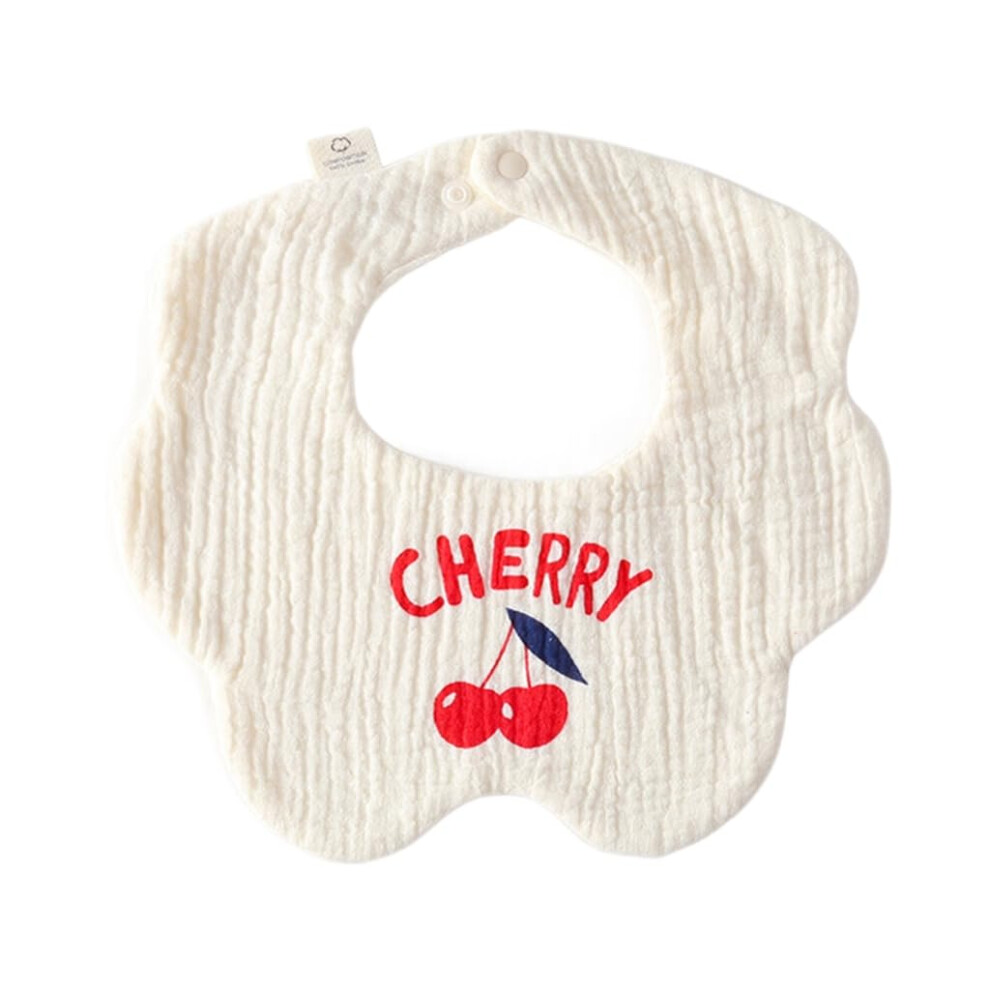 Multi Purpose 6 Layer Cotton Baby Bandana Bibs for Feeding, Teething, and Drooling - Soft, Absorbent, Adjustable Design