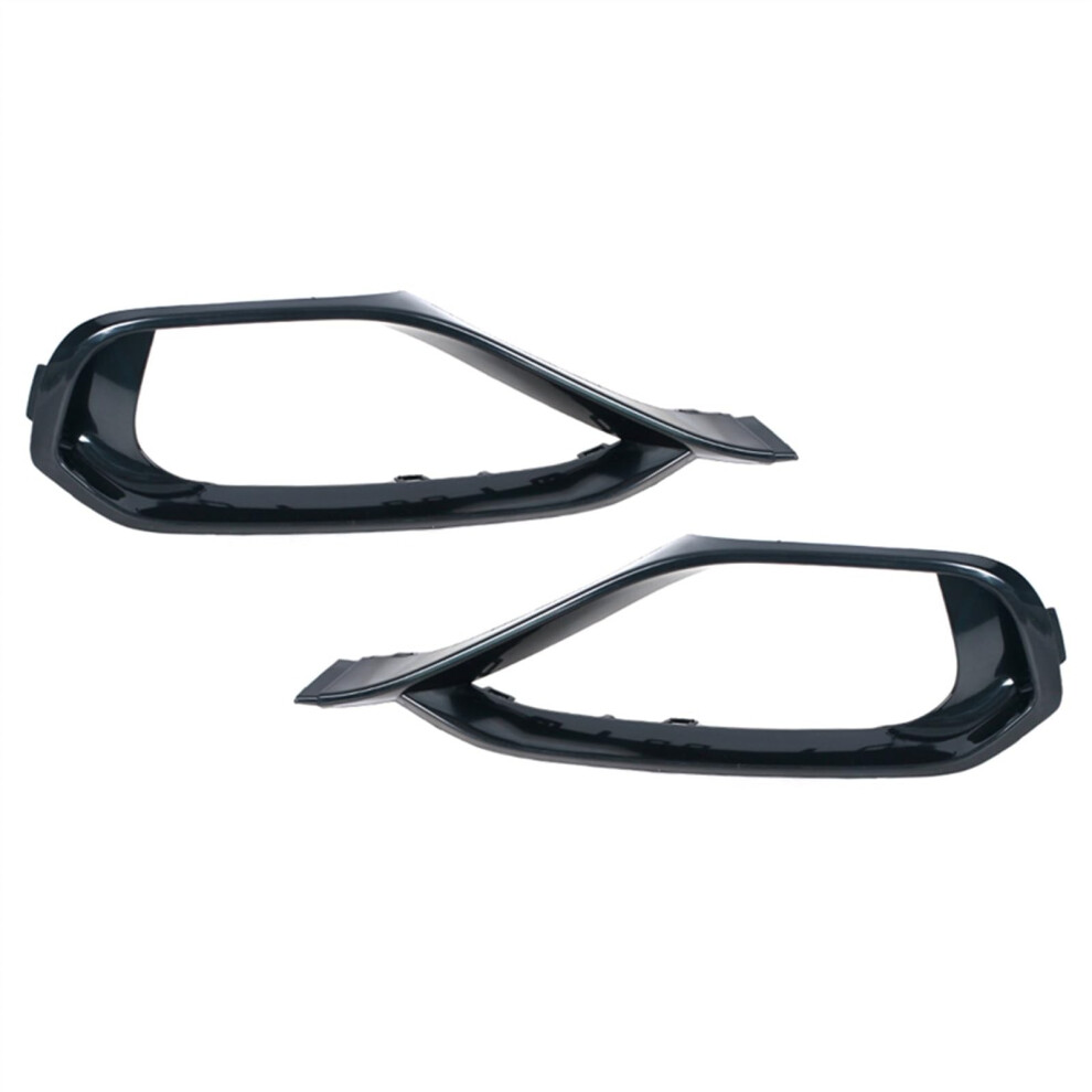 Fog Trim Cover For Bmw F32 F33 428I 430I 435I 440I, Front Bumper Fog Frame, Pair, Oem 51117294839 51117294840 Light 9084446824797