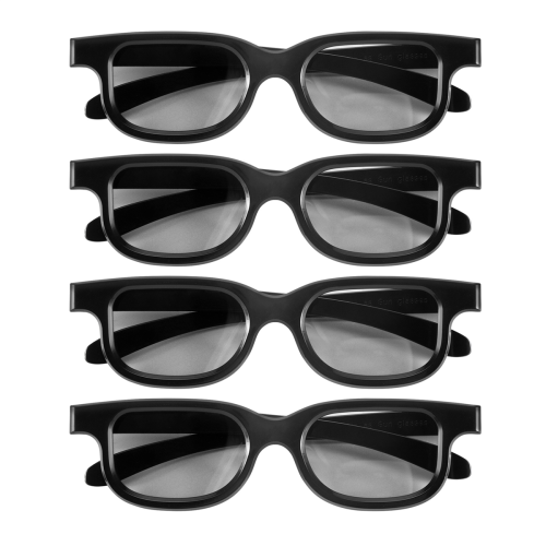 4Pcs Polarized Passive 3D Glasses for Cinema IMIX Screen 1