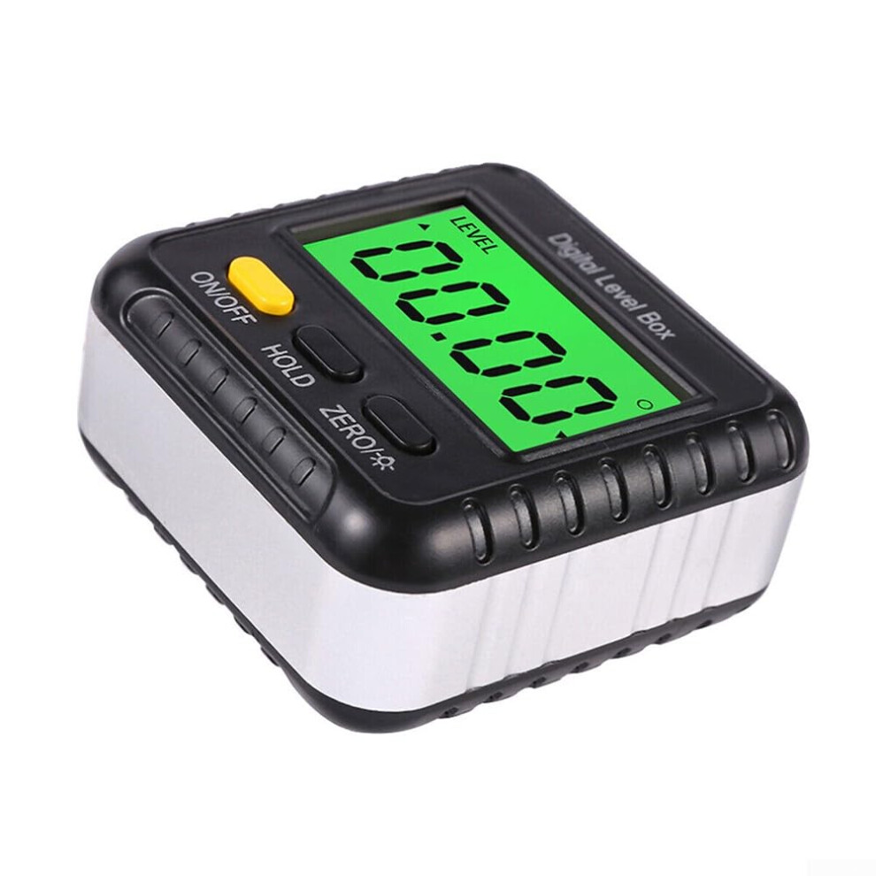 Digital Inclinometer Spirit Level Box, Lcd Magnetic Gauge Angle Finder Protractor 4X90 For Accurate Construction Measurements 9084446824919