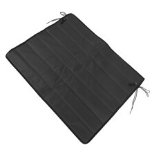 Kofferraummatte Stoßstangenklappen-Schutz 80x64x1cm Schwarz