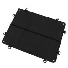 Patch-Display-Halterplatte Größe S – Aufbewahrung aus schwarzem Nylon