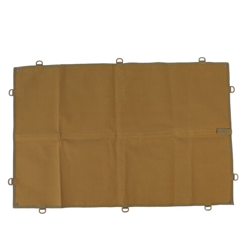 Versatile Khaki M Patch Display Panel with Loop Surface and D Rings 2