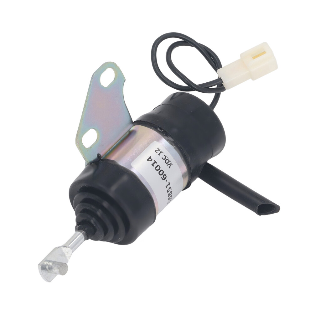 12V Fuel Stop Solenoid Valve For Kubota Z482 D902 D722 Excavator 16851-60014 7671348529411