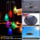 (Christmas Tree) Yard Solar Christmas Tree Wind Chime Lights 14