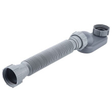 Low Profile 1 1/2 P Trap Flexible Bathtub Drain Pipe Flat P Trap Free
