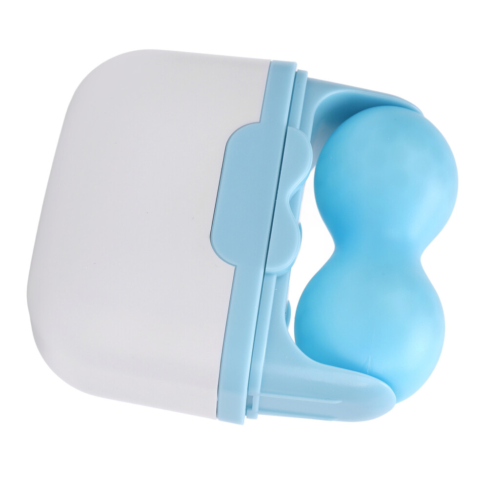 Blue 2-In-1 Facial Ice Roller: Targeted Puffiness & Migraine Relief
