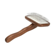 Wooden Pet Comb for Cats and Dogs - Lightweight Dematting Tool for Shedding Control, Loose Hair Removal, and Massage Grooming Brush